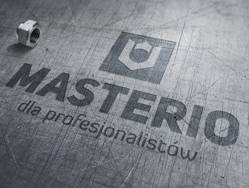 Logo MASTERIO - wizualizacja