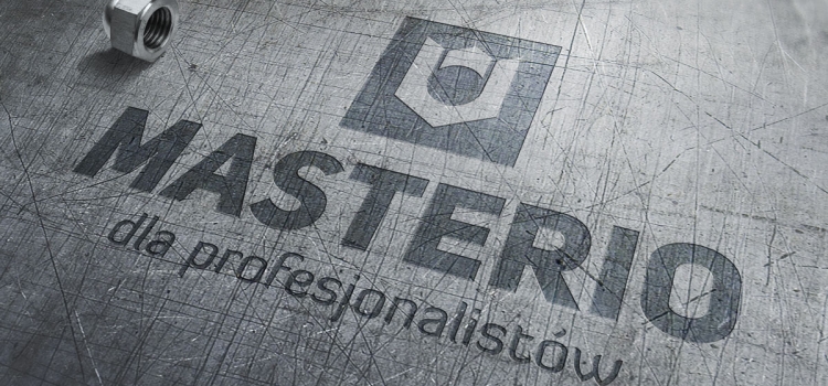 Logo MASTERIO - wizualizacja