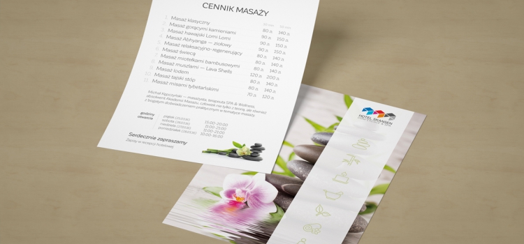 Hotel Skansen Conference & SPA - ulotka A5